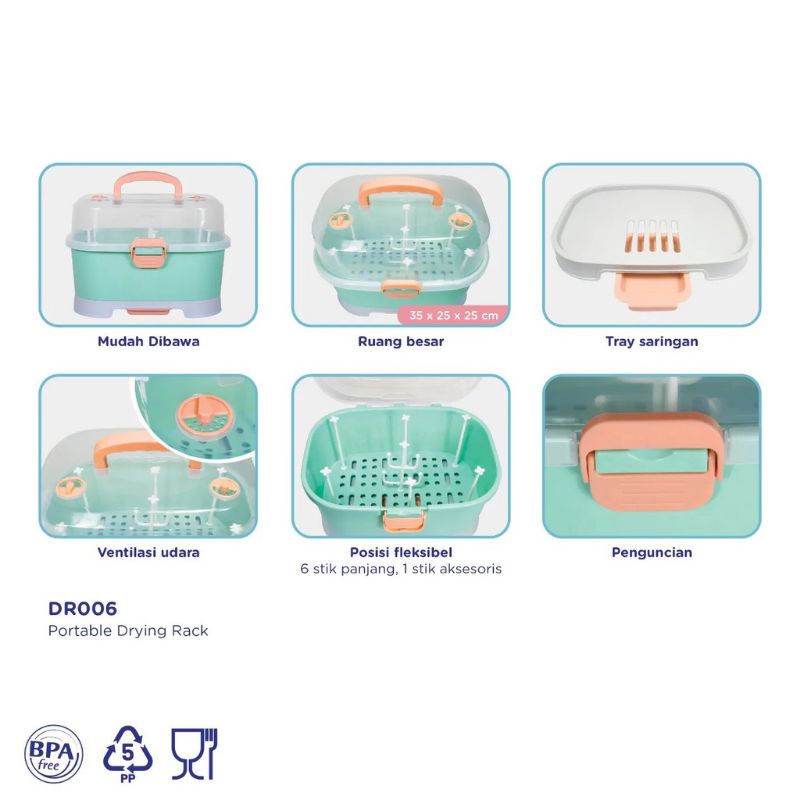 baby safe portable draying rack DR006