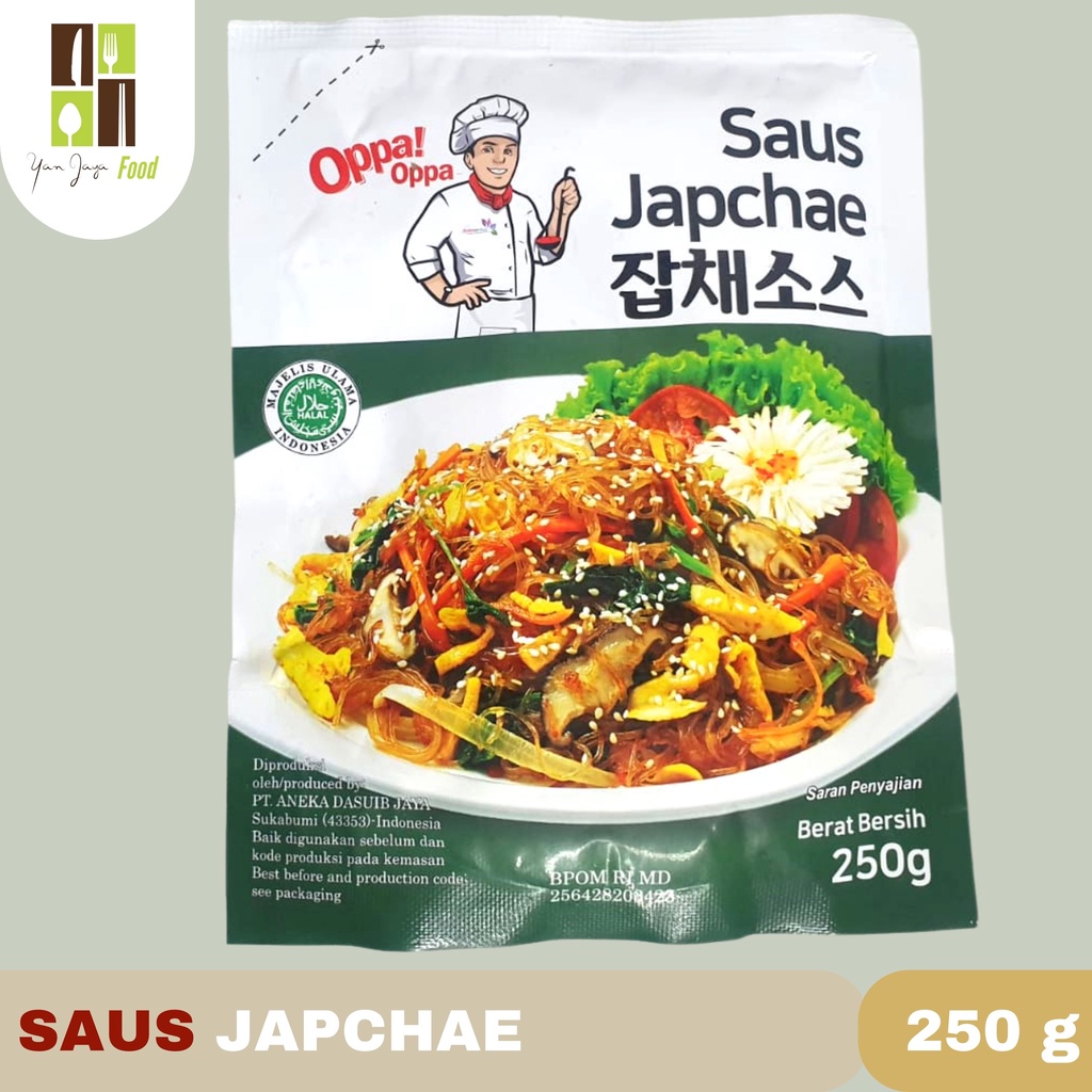 SAUS JAPCHAE SAUS BUMBU SOUN GORENG KOREA ORIGINAL 250 GRAM SAUS OPPA OPPA