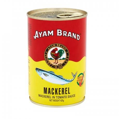 

Cepaat--Mackerel Bulat Kaleng Ayam Brand 425gr