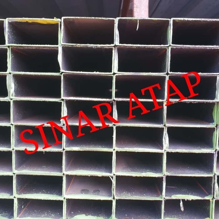 BESI HOLLOW HITAM 50x100 tebal 1,2 mm panjang 6 Meter