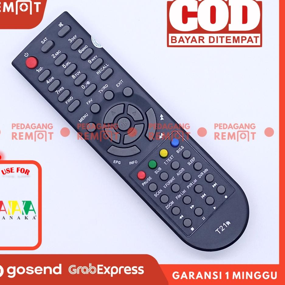 codeGg5G0--Remot Remote Receiver Parabola Tanaka T-21 Samurai / Tanaka T-22 Jurassic Original Pabrik