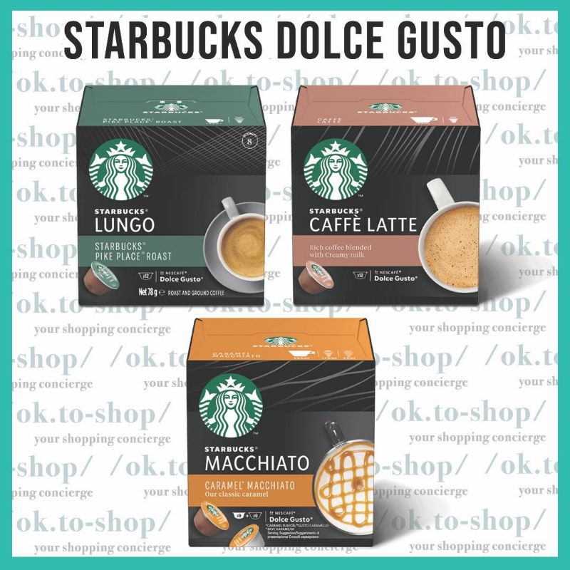 Jual Starbucks Dolce Gusto Coffee Capsules Kopi Kapsul Shopee Indonesia