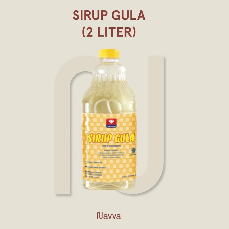 

CSx4X8j--2 L Diamond Sugar Syrup / Barista Sirup Gula Konsentrat Cair