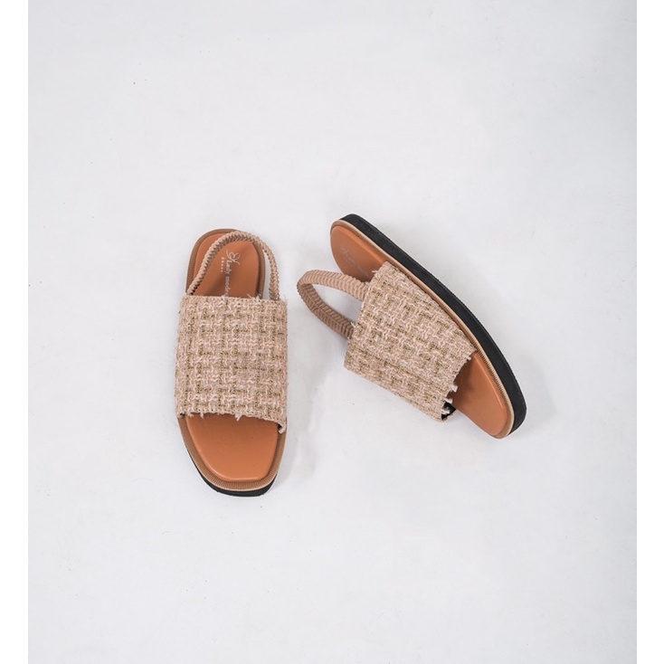 Merry sandal tali | Size 36-44 | Black | Cream