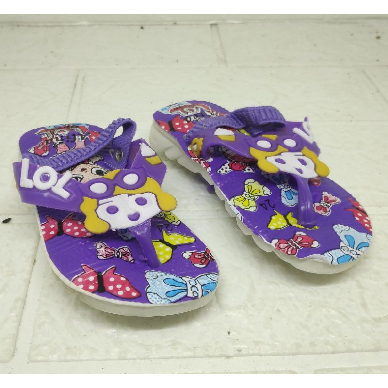 SANDAL ANAK NYIT-NYIT buat anak kesayangan kita size 24-29 harga murah meriah