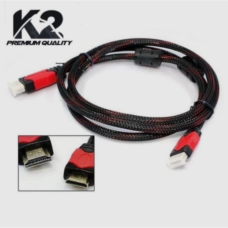 KABEL HDMI 1.5M KABEL HDMI 1.5M / HDMI 1.5 METER - Kabel Konektor HDMI to HDMI ORY 100%