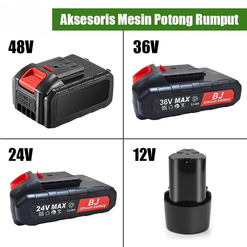 TOOL Baterai Mesin Pemotong Rumput 12V 24V Hanya Berlaku Untuk Mesin Pemotong Rumput Di Toko Ini