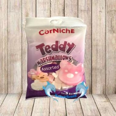 

Trxx4X8j--CORNICHE TEDDY MARSHMALLOW ASSORTED 70gr / PERMEN CEMILAN