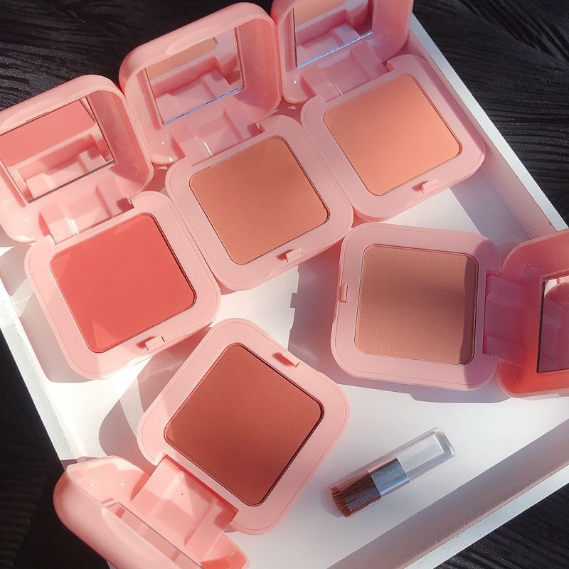 Hope Store - LAMEILA Blush On 3042 / Blush On Korean Lameila Color Geometry Korean Blush On 6 Warna Cantik (READY)