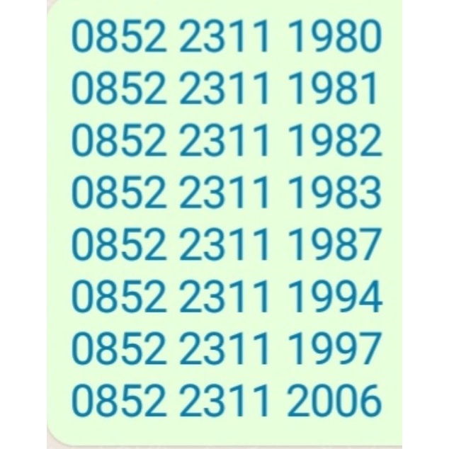 NO TSEL SERI TANGGAL, BULAN DAN TAHUN LAHIR