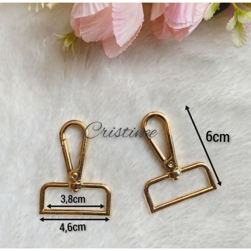 Kait tas 2cm 2,5cm dan 3,8cm (1pcs)