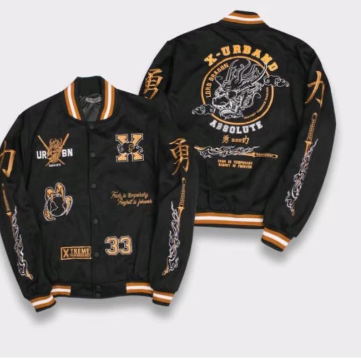 Terlaris.. Jaket Baseball Varsity pria-wanita X-Urband Absholute 100 % Brand Quality Original