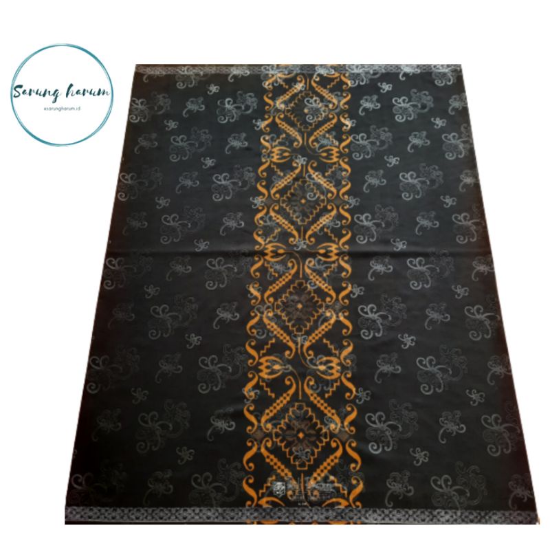 Sarung - Sarung Bali lestari - Hitam Kuning