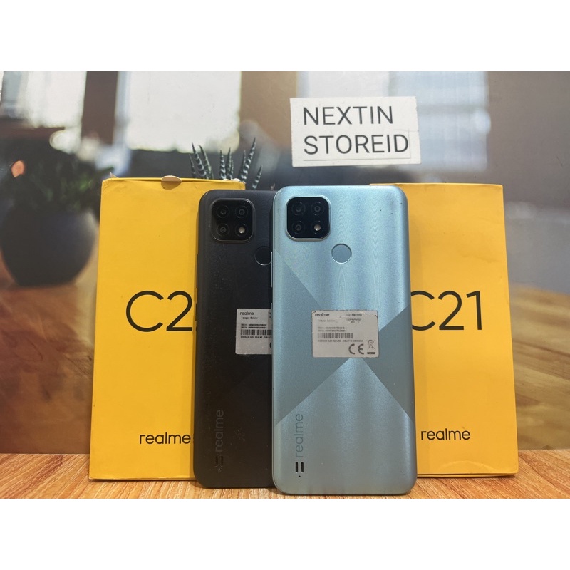 REALME C21 4/64 3/32 BEKAS MULUS ORIGINAL