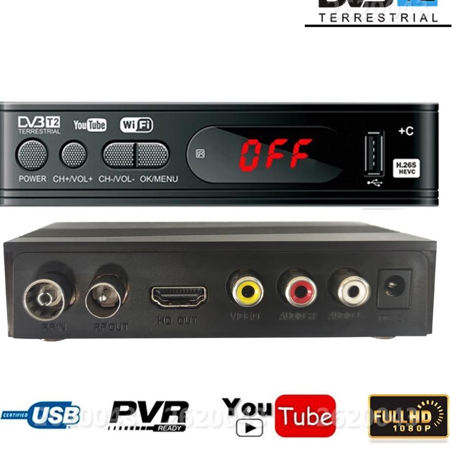 Set Top Box Tv Digital Matrix DVB T2 EWS UHF HD / Set topbox tv analog ke digital