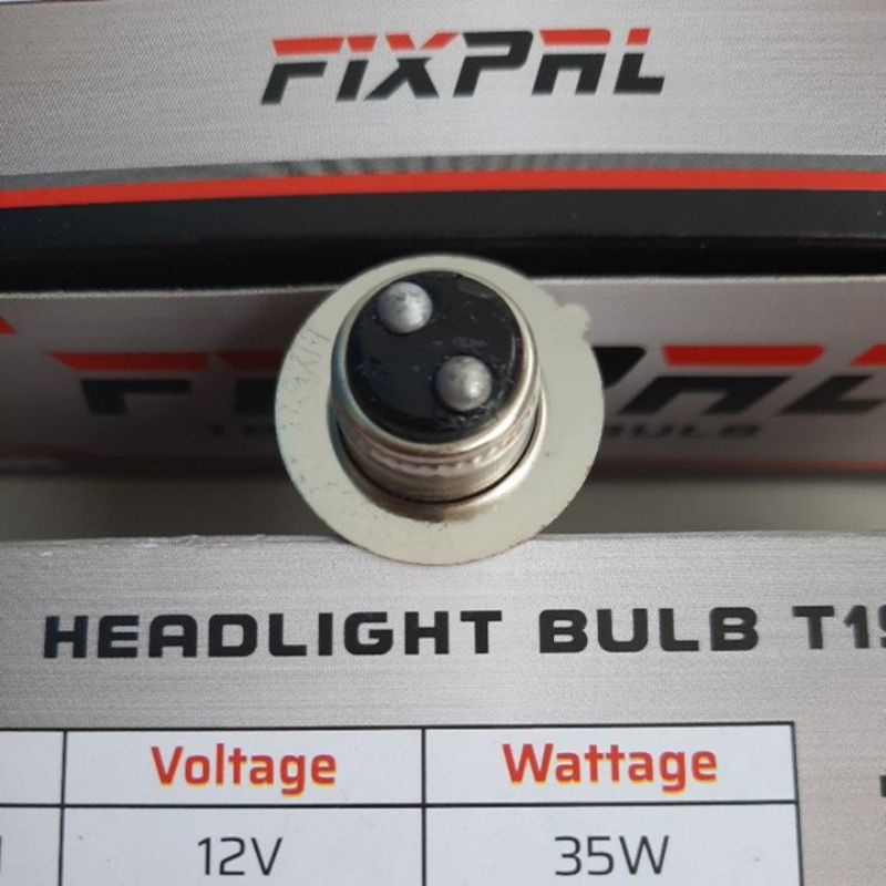 10 PCS BOHLAM BOLAM DEPAN STANDAR FIXPAL 12V K1 35 WATT MOTOR GRAND MIO BEAT MIO M3 BEAT FI VARIO