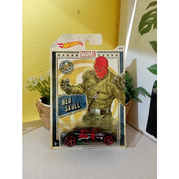 hot wheels bully goat marvel red skull