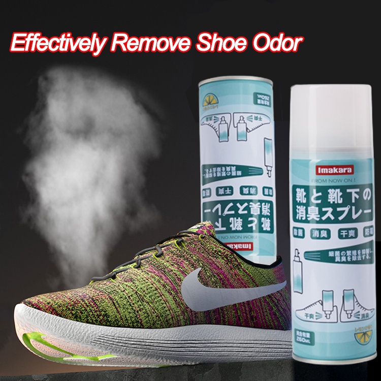 Parfume Spray Penghilang Bau Sepatu Anti Bakteri Parfum Sepatu Deodoran Kaus Kaki Sepatu