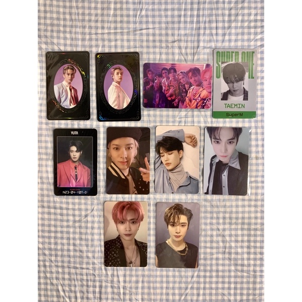 pc photocard nct 127 dream superm superone kihno suhum superhuman mark doyoung renjun taemin taeil j