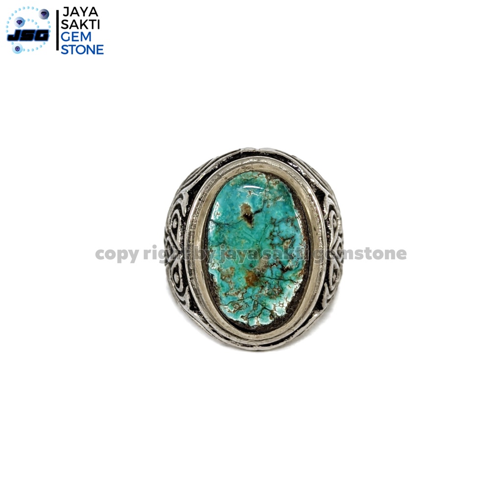 Natural Batu Akik Pirus Persia Turquoise Original PPT01