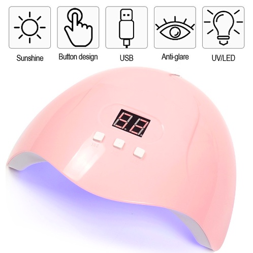 alat pengering kutek gel Kuku Smart Portable UV LED Nail Dryer murah