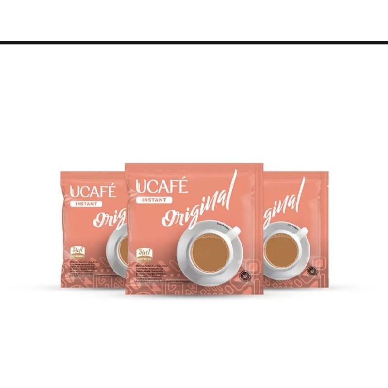 

UCAFE Instant Coffee (isi 10 pcs @20gr)