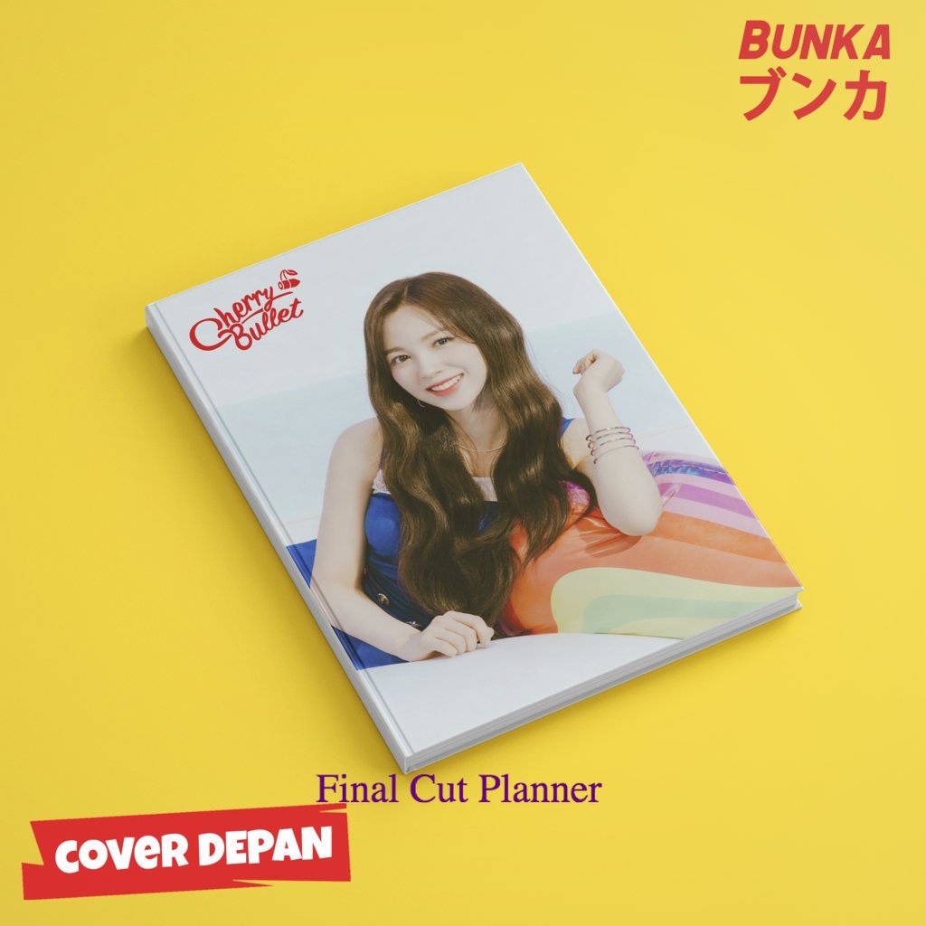 

Notebook KPOP Cherry Bullet Jiwon Hardcover A5 Buku Tulis Catatan Notes Agenda Planner Jurnal planner