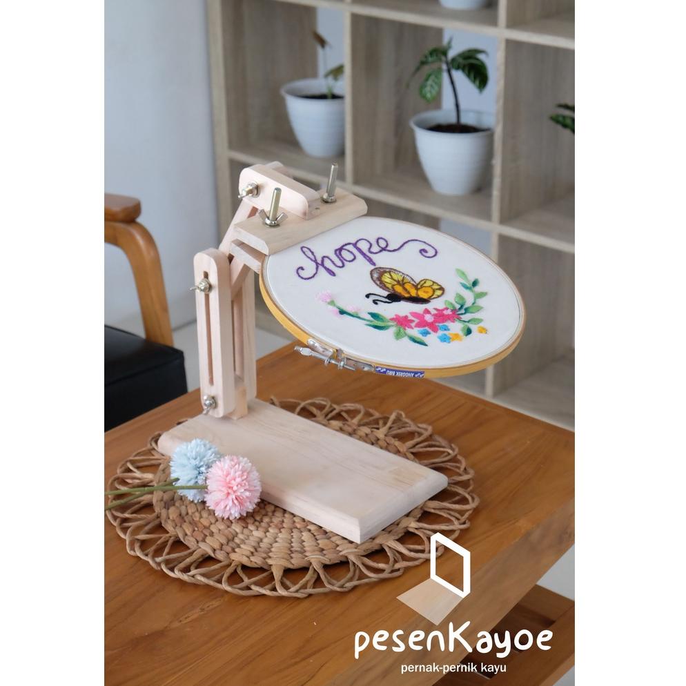 [PRODUK 6QWCD] EMBROIDERY KIT CLAMP 1 SET / Paket alat sulam untuk pemula / paket sulam tangan / men