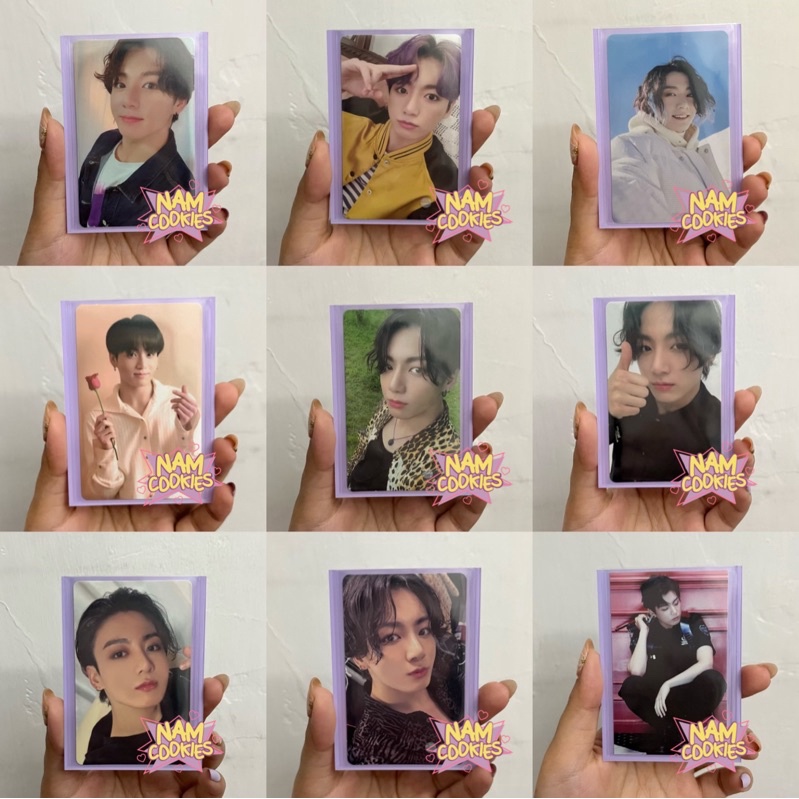 photocard pc Jeon Jungkook JK BTS Official DVD Bluray Memories Winpack Muster