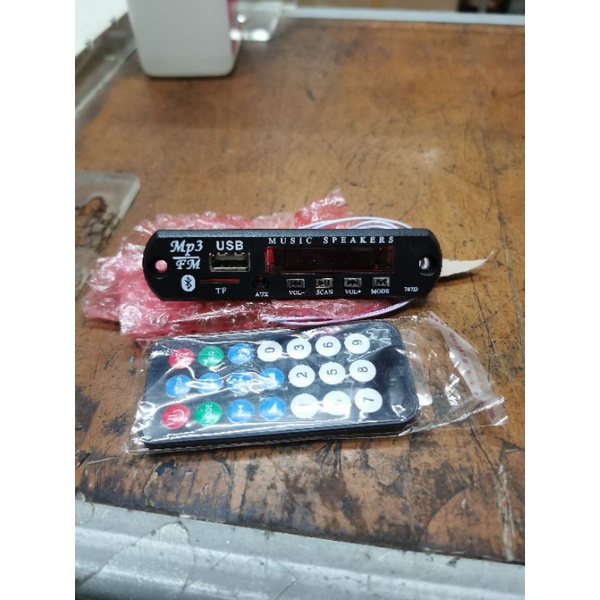 KIT MP3 BLUETOOTH DAN REMOT