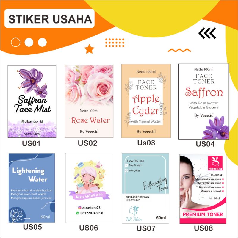 

Stiker Skincare / Toner