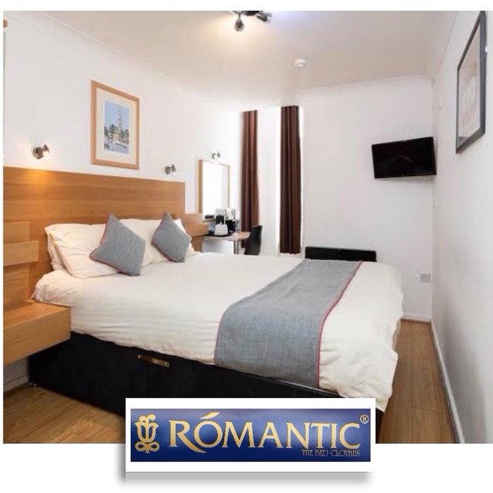 SEPREI Quilt / Duvet Cover by ROMANTIC standard HOTEL budget GRATIS KONSUL - Single 180x230 terbaik 