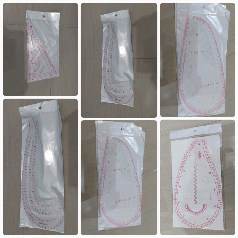 Mistar Pola Jahit Curve Ruler French Ruler