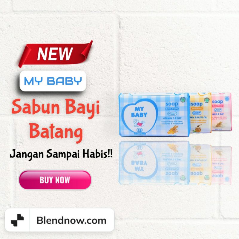 Sabun Mandi Bayi Batang My Baby 3 Aroma Original Terjangkau