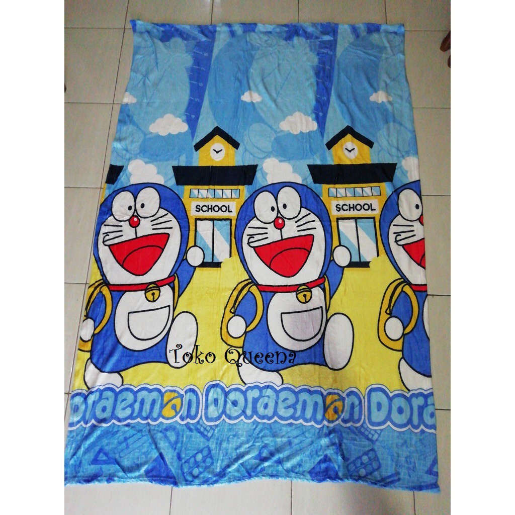 Selimut Bulu Halus Single / Premium Blanket Motif Dewasa Keren Terlaris Termurah Import Berkualitas Ukuran 135x185