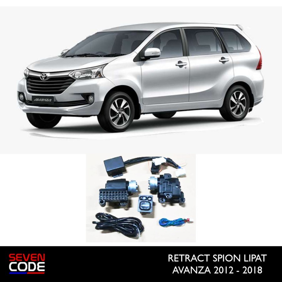 RETRACT SPION LIPAT AVANZA 2012 - 2018 / MOTOR SPION LIPAT AVANZA 2012 - 2018