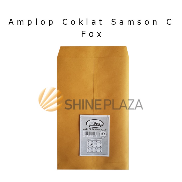 

Amplop Coklat Samson C Fox 1/2 Folio