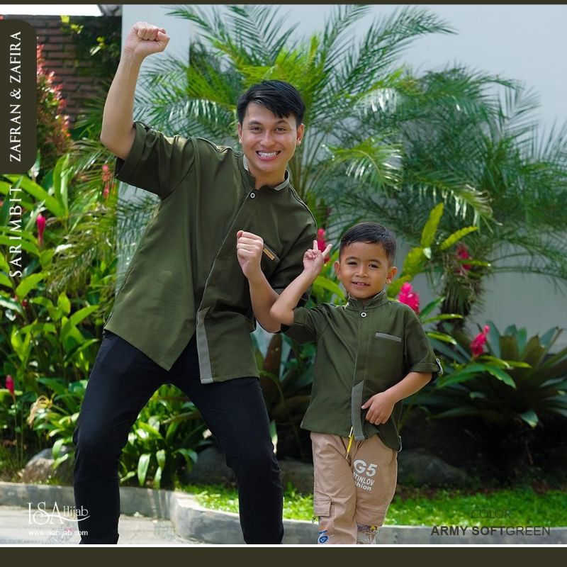 Koko Anak Zafran by Isa Hijab size M