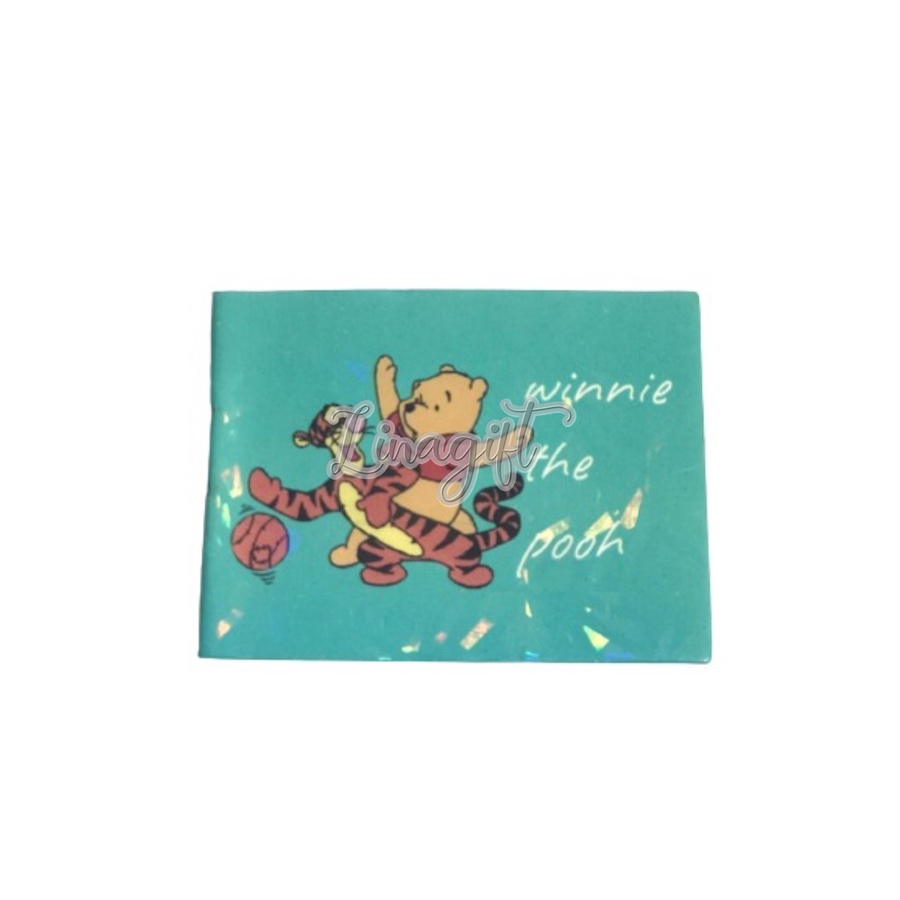 NOTES WINNIE THE POOH - 3D SEMI GLOSY 7,5 X 6CM NAME ADDRESS TELEPHONE NUMBER