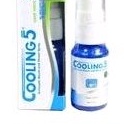cooling 5 spray mint biru 15 ml / obat sariawan
