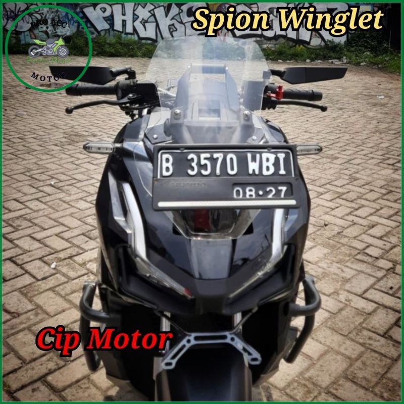 Spion Winglet ADV 160 ADV 150 PCX VARIO BEAT Scoopy CB150R CB150X Verza Genio (bisa cod)