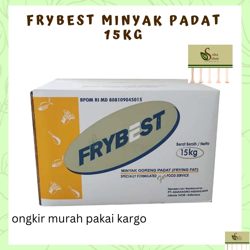 

Minyak Padat Frybest & Superfry 15kg 1 dus Tokosukasehat