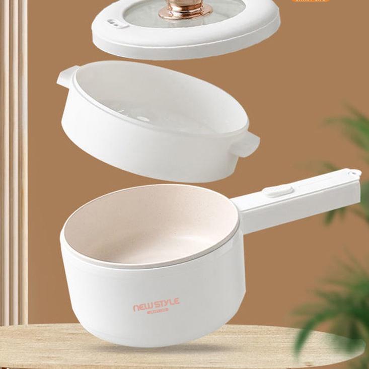 Langsung Kirim Newstyle Panci Listrik Panci Elektrik Y30/Y25 Lapisan Keramik Anti-lengket Electric P