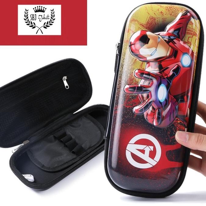 

Hardcase Tempat Marvel Spiderman Pensil pensil Kotak 3D Waterproof Smi