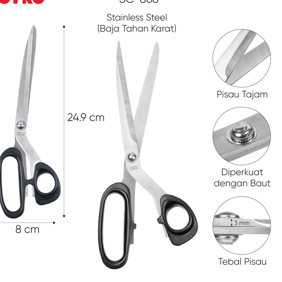 

JS0 Gunting Scissors Joyko SC-858~868✢ (Harga Murah)Pasti murah ➧