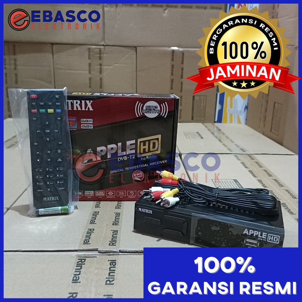 STB TV DIGITAL Matrix Set Top Box TV Digital / alat antena digital Apple android tv bergaransi terba