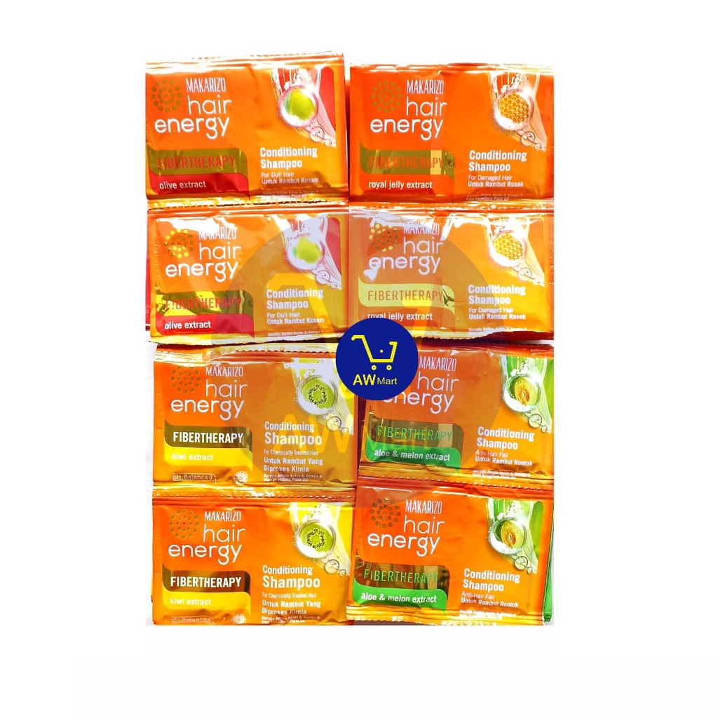 MAKARIZO SHAMPOO RENCENG ( ISI 12 SACHET X 10ML) - CONDITIONING SHAMPOO ALL VARIAN