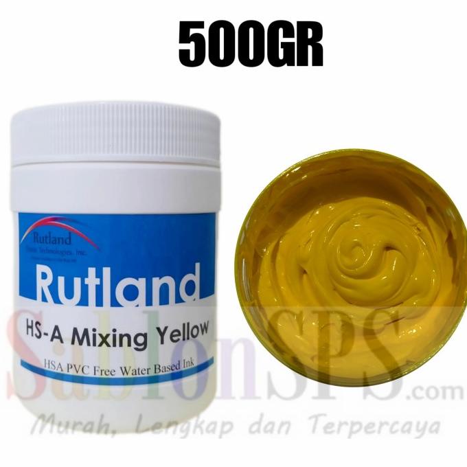 

TINTA SABLON RUTLAND SEMI PLASTISOL WATER BASED YELLOW 500GR