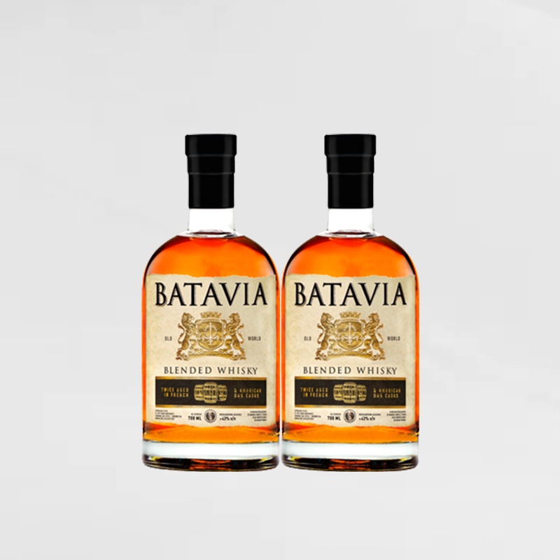 Paket Isi 2 Batavia Whisky 750ml ( 2 Botol )