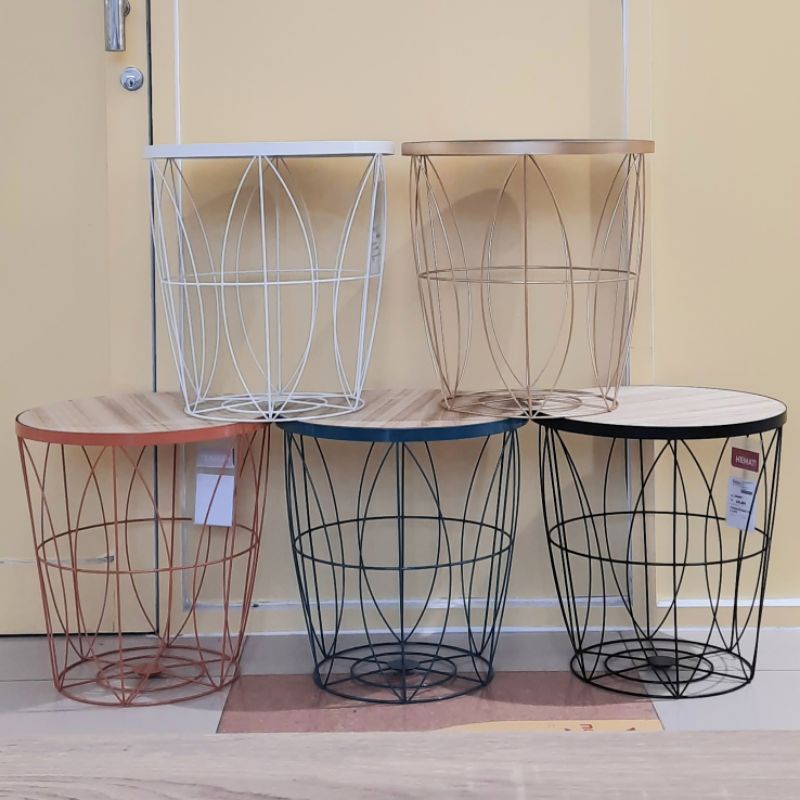 Jual Meja Aesthetic Original Selma | Meja Penyimpanan | Storage Table